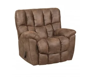 1331 brown baseball mitt recliner